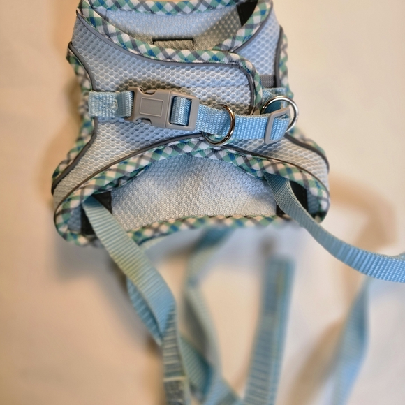Light Blue Dog Harness - Picture 2 of 3
